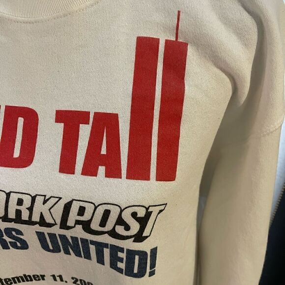 SEPTEMBER 11th memorabilia Collectibles Sweatshirt by New York Post sz XL - Picture 5 of 7